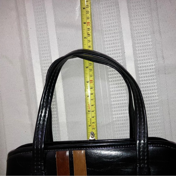 Gorgeous 1960s 1970s True Vintage Snap Close Box stylee Purse - Picture 10 of 11
